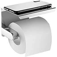 HBlife Portarrollos para Papel Higiénico Suspensión de Toalla Tocador Tejido Almacenamiento Baño Acero Inoxidable
